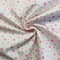 Pink Stars Organic Cotton Fabric | Width - 160cm/63inch