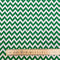 Green Chevron Polycotton Fabric | Width - 115cm/45inch - Shop Fabrics, Cushions & Dressmaking Supplies online - Fabric Family
