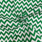 Green Chevron Polycotton Fabric | Width - 115cm/45inch - Shop Fabrics, Cushions & Dressmaking Supplies online - Fabric Family