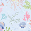 Jelly Fish Cotton Fabric | Width - 150cm/59inch - Shop Fabrics, Cushions & Dressmaking Supplies online - Fabric Family