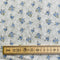 Органичен памучен плат Blue Roses | Широчина - 160 см/63 инча