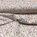 Floral Design Cotton Fabric | Width - 160cm - Shop Fabrics, Cushions & Dressmaking Supplies online - Fabric Family
