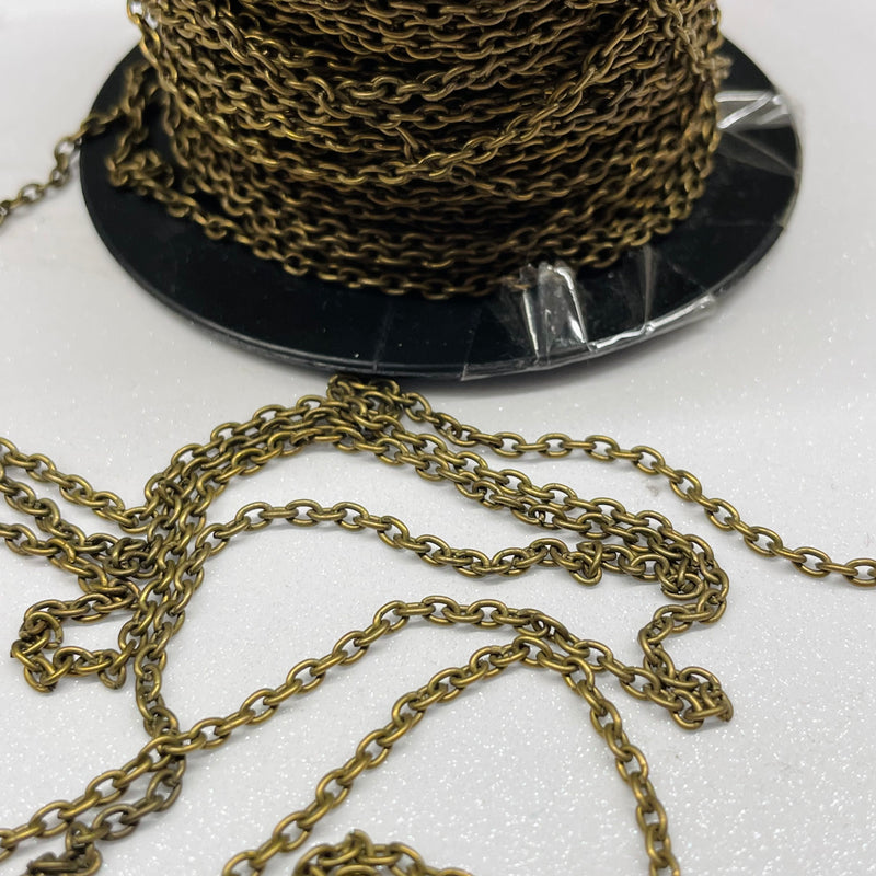 Brass Chain | Chain By Fabric Family - Shop Fabrics, Cushions & Dressmaking Supplies online - Fabric Family