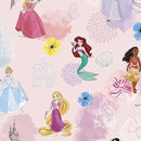 Princess Disney Cotton Fabric | Width - 150cm/59inch - Shop Fabrics, Cushions & Dressmaking Supplies online - Fabric Family