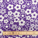 Flowers Polycotton Fabric | Width - 115cm/45inch - Shop Fabrics, Cushions & Dressmaking Supplies online - Fabric Family